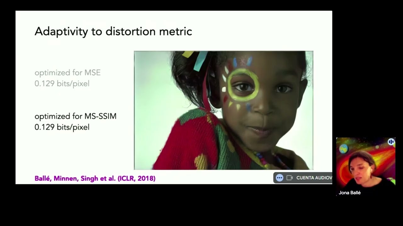 Learned Image Compression, presented by Jona Ballé, NYU Tandon School of Engineering
