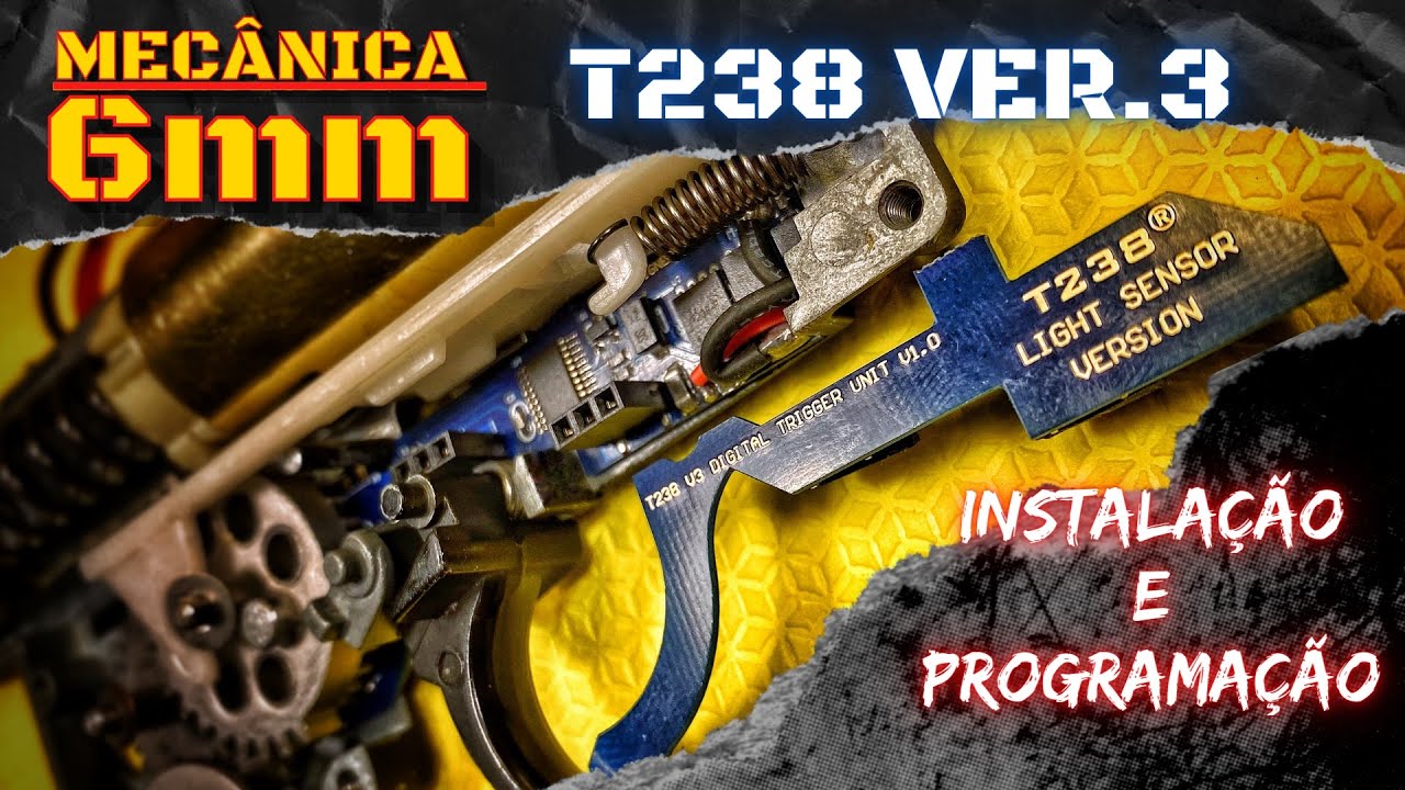 T238 - INSTALAÇÃO E PROGRAMAÇÕES (gearbox V3)
