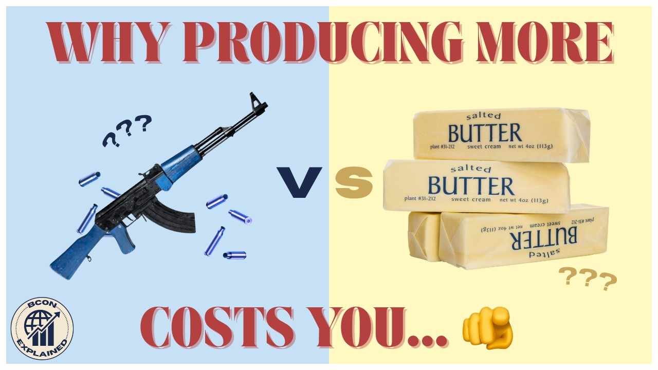 Production Possibilities Frontier and Opportunity Cost | Why Trade-Offs Matter