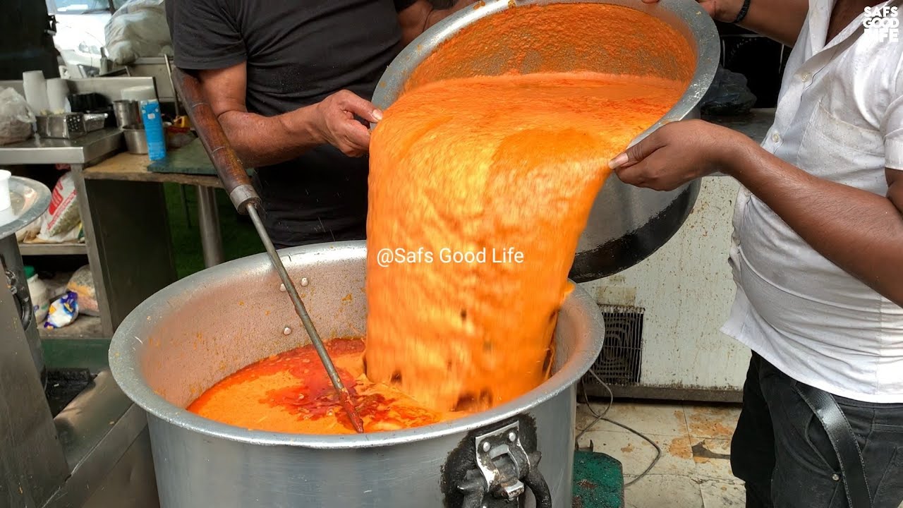 60 KG Paneer Butter Masala in Bulk | Paneer Butter Masala making in bulk | Delhi Street Foods