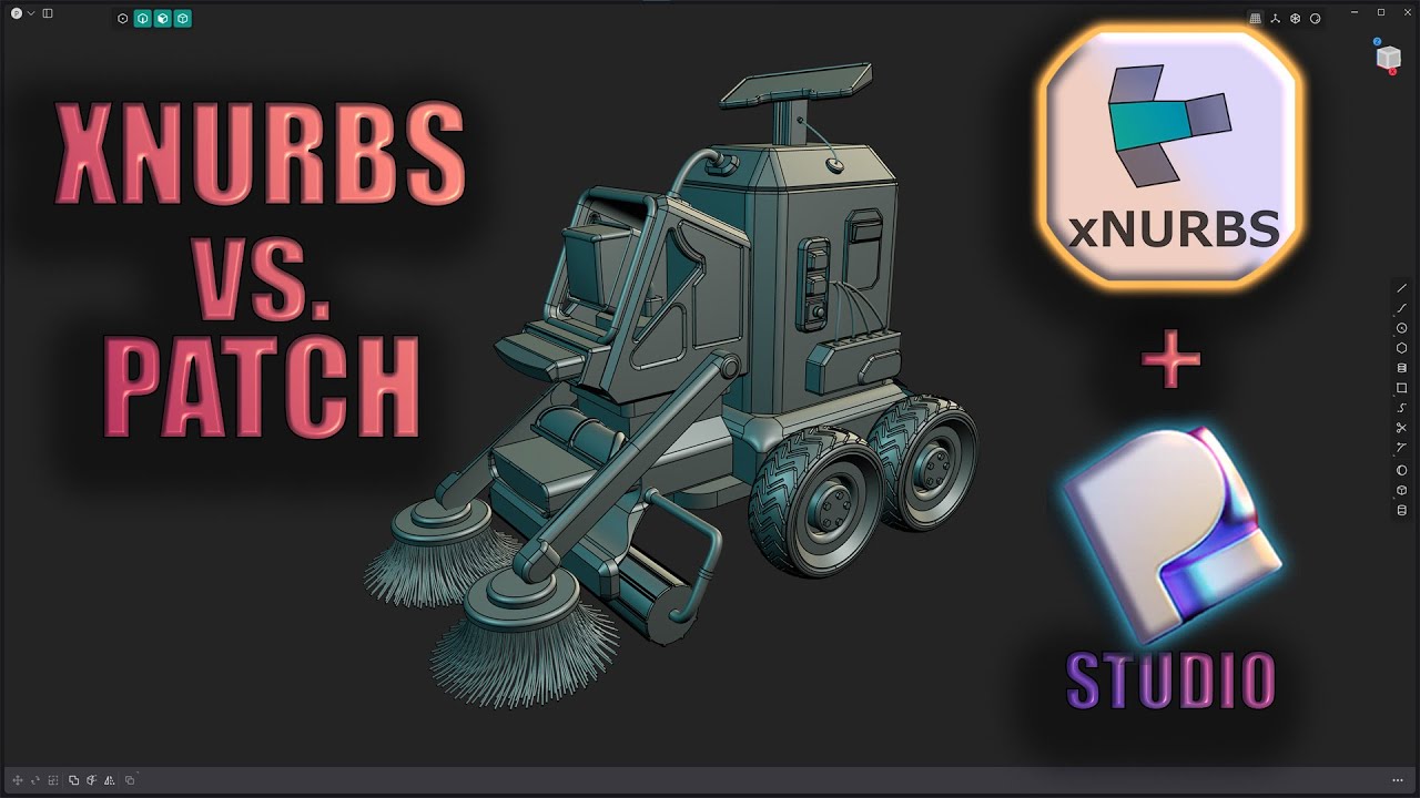 XNURBS vs PATCH - Plasticity