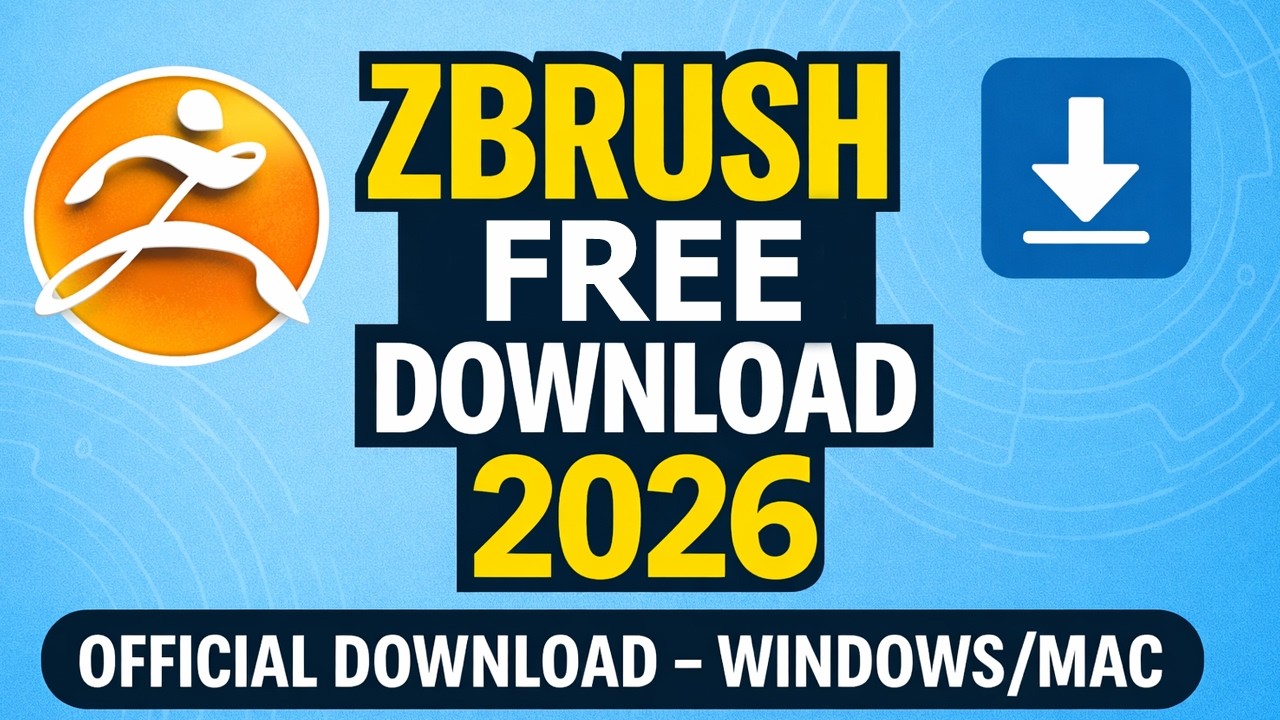 Как бесплатно скачать ZBrush для Windows и Mac в 2026 году | Скачать программу ZBrush | программн...