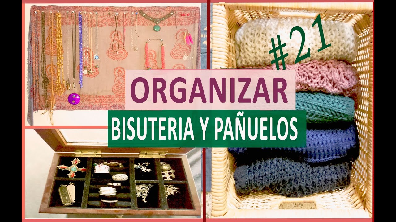 Como Guardar bolsos, joyas, bufandas Método konmari 👜 21