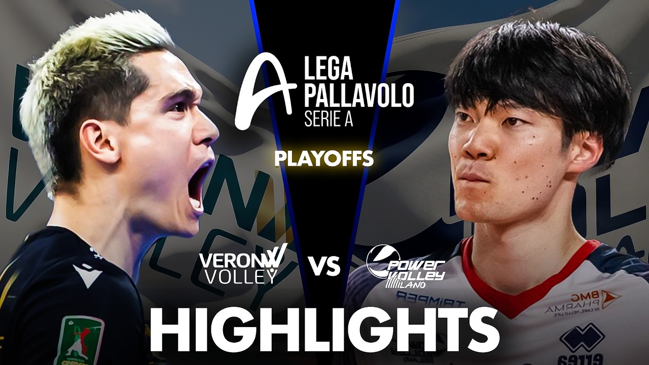 Verona vs Milano | Highlights | Italian Volleyball League Playoffs 2026 | Game 3