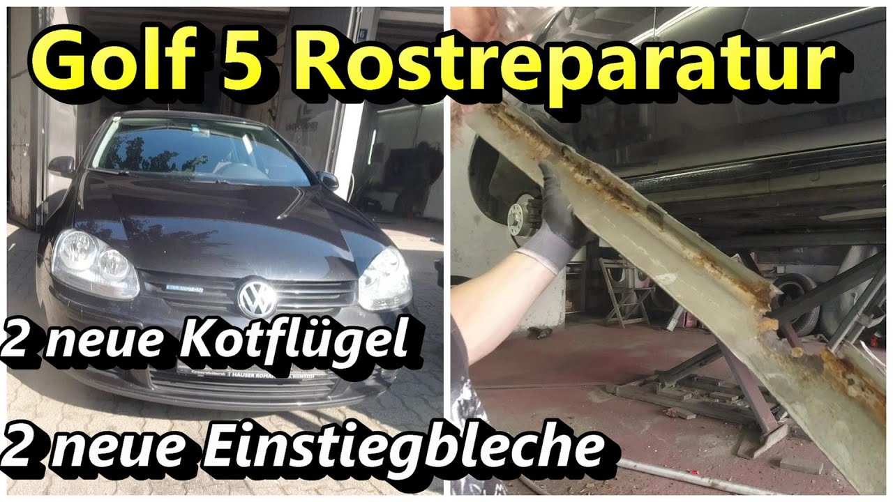 VW Golf 5 Rostreparatur