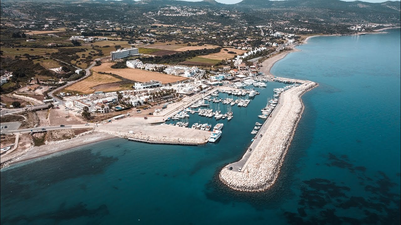 4K Drone Footage LATCHI HARBOUR To BATHS OF APHRODITE Akamas | Paphos Cyprus Travel & Adventures