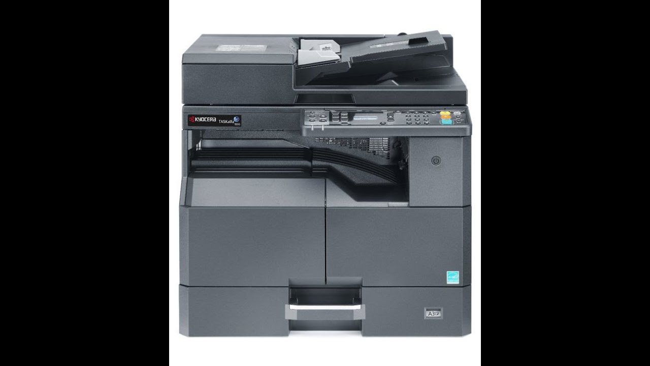 kyocera taskalfa 1800 Unboxing & Review & Installation
