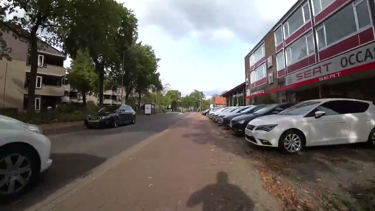 Fietsfilm, van de Stadsbrink tot aan Caf&eacute; ' 