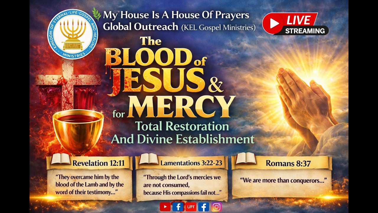 🔥Live || My House Of Prayers Global Outreach EP266 || Thursday 19th March 2026 || 12am - 1am