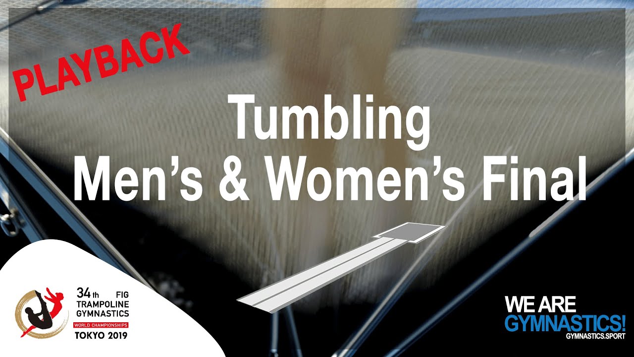 FIG WORLD CHAMPIONSHIP REPLAY: Men's and Women's 2019 Tumbling Finals