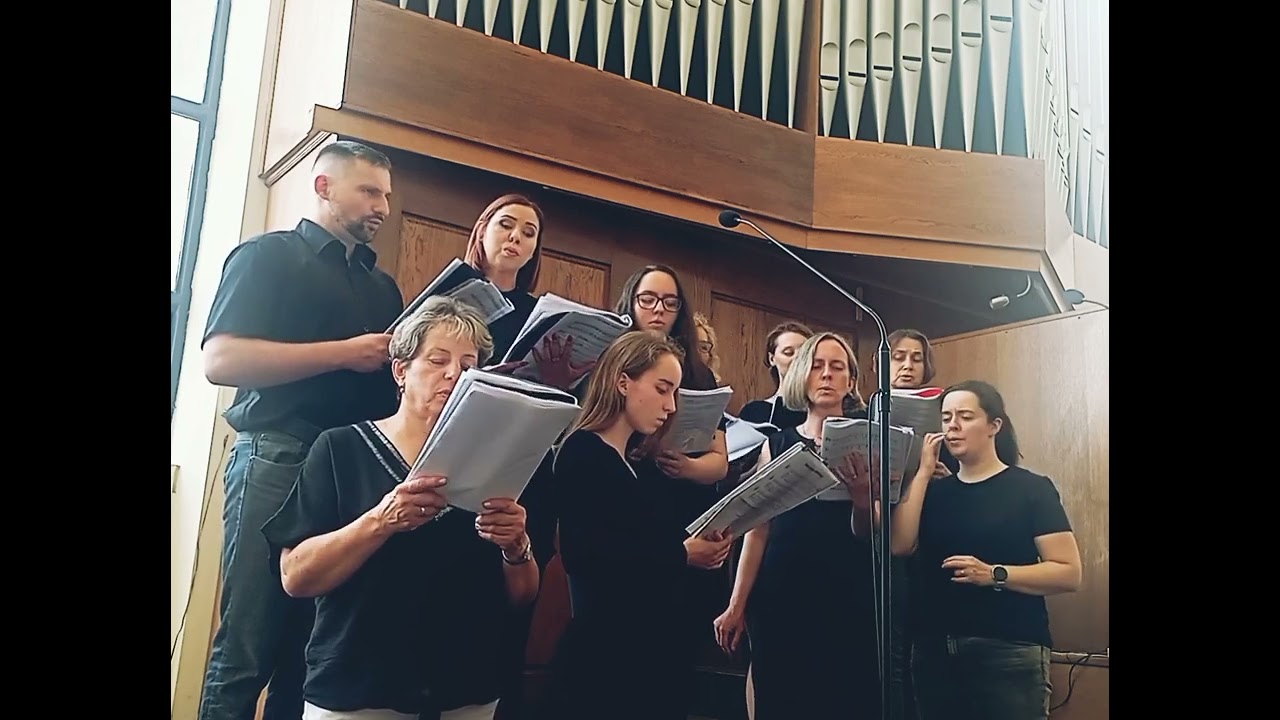 Świętość krzyża rozpamiętuj chór Cantate Deo