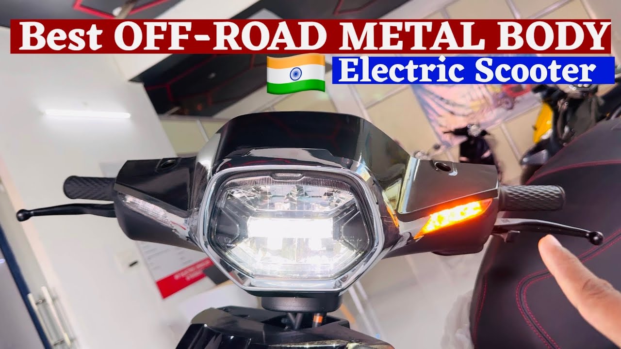 Review-BGAUSS RUV 350 India&rsquo;s Best OFF-ROAD Metal Body Electric Scooter