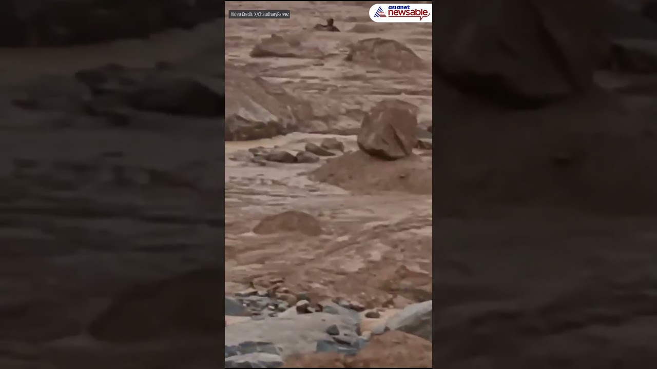 Wayanad Landslide: Man Rescued After Being Stuck For 5 Hours In Mud; Visuals Emerge