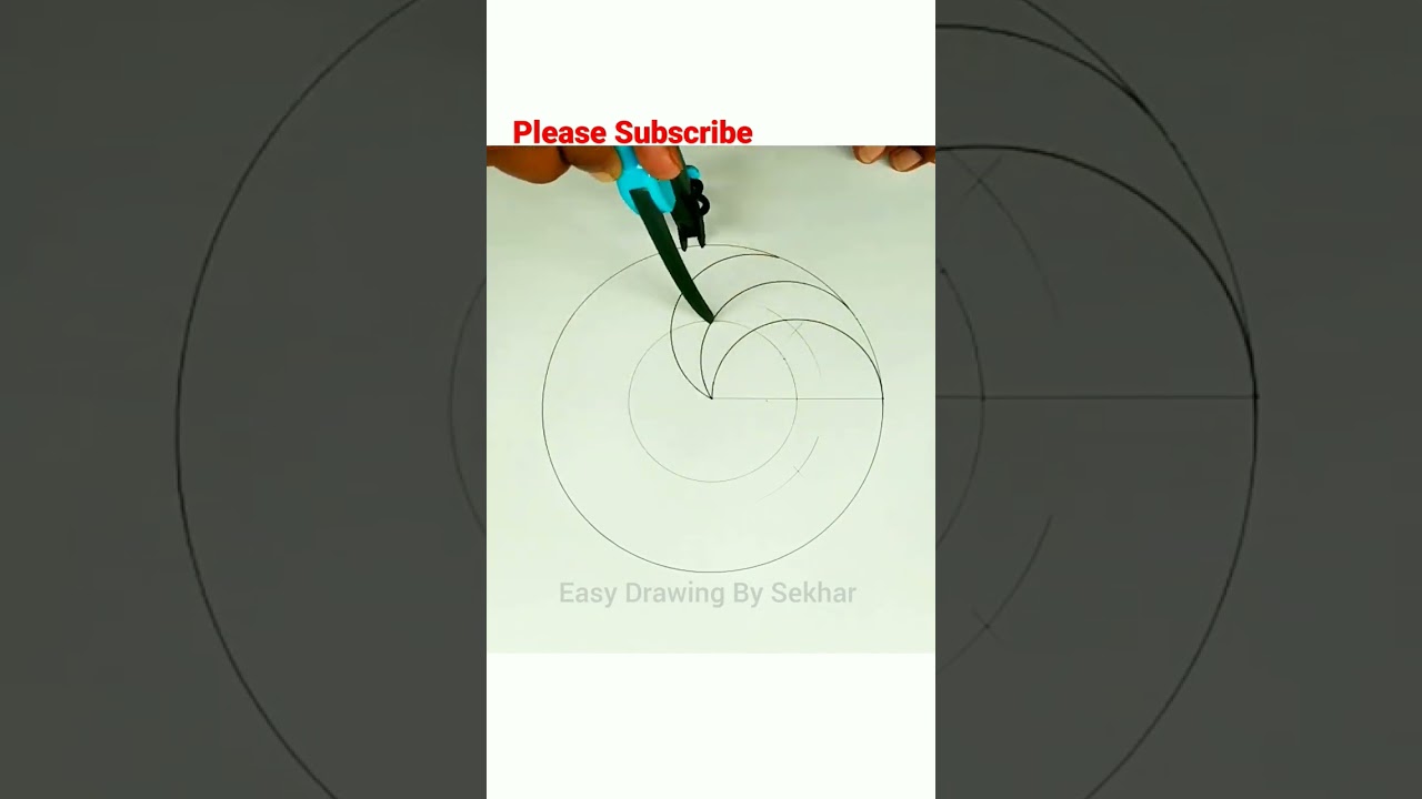 #shorts || Geometric Circle || Amazing Geometrical Patterns || Spirograph