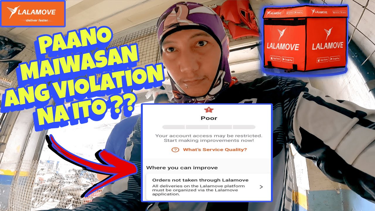 LALAMOVE ViOLATiON | PAANO iWASAN ANG ViOLATiON NA iTO?