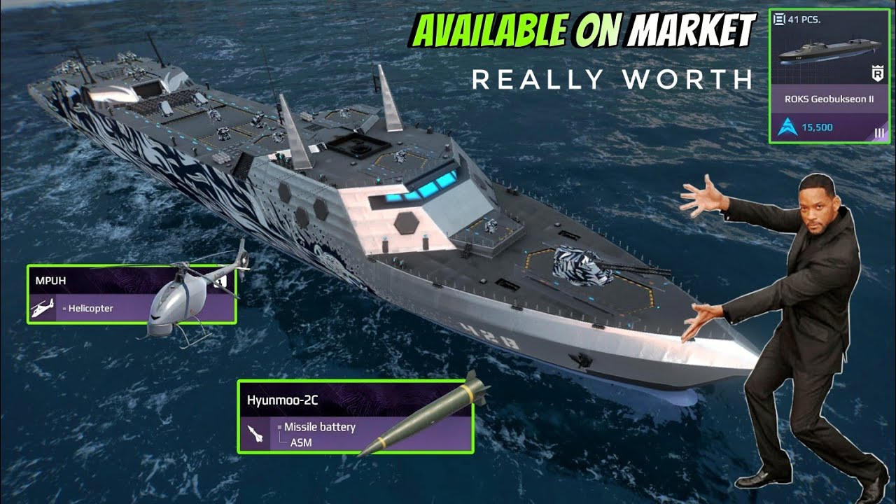 ROKS Geobukseon - 15K Artcoin Really Worth 🔥 No Need to Rush 😎 - Modern Warships 