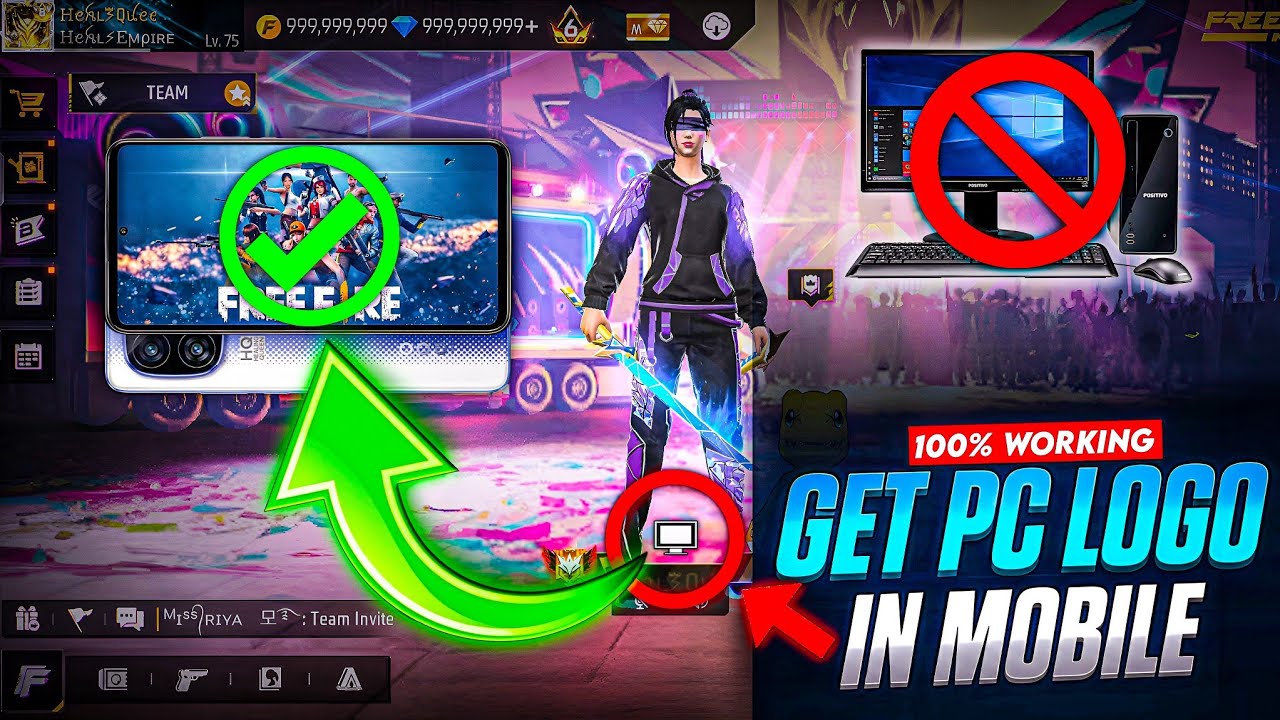 Free Fire PC Logo in Mobile Finally Possible 🤯🖥️ | Full Tutorial Step by Step