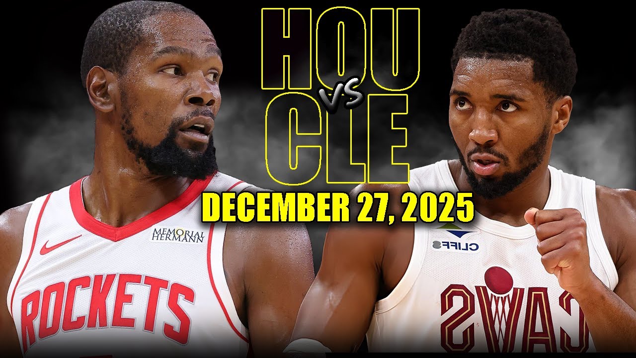 Houston Rockets vs Cleveland Cavaliers Full Game Highlights &ndash; December 27, 2025 | NBA Season