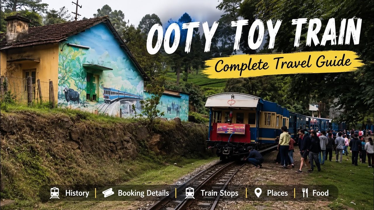 Ooty Toy Train Full Journey | Nilagiri Mountain Railway | How to plan Ooty Toy Train Journey