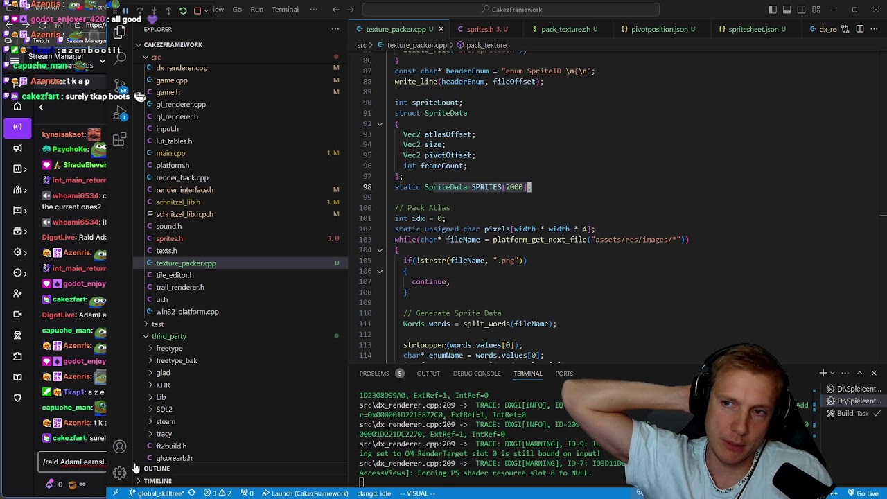 C++ Game Coding a Texture Atlas Packer (From Aseprite to Game)