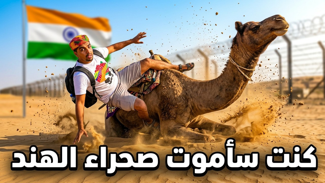 سقطت من الجمل بين حدود الهند وباكستان كنت سأموت