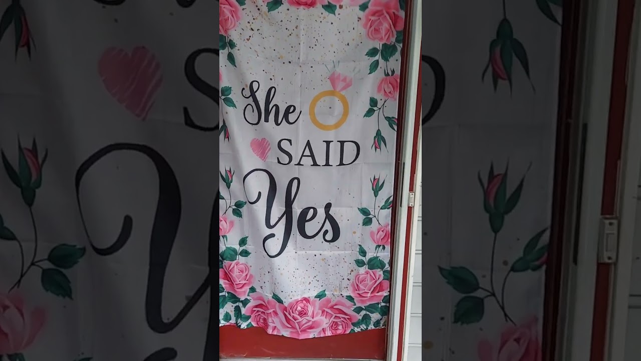 Our intimate wedding reception BEFORE & AFTER @ home #diyweddingdecor #diyweddingideas #shein #viral