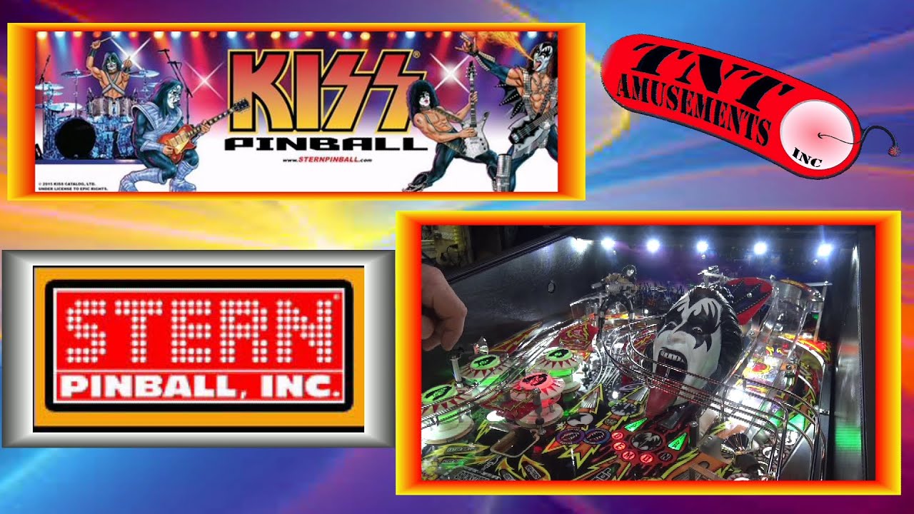 #1114 Stern KISS Pro Pinball Machine-плюс CRYSTAL CASTLES-DEFENDER Arcade Games - TNT Amusements