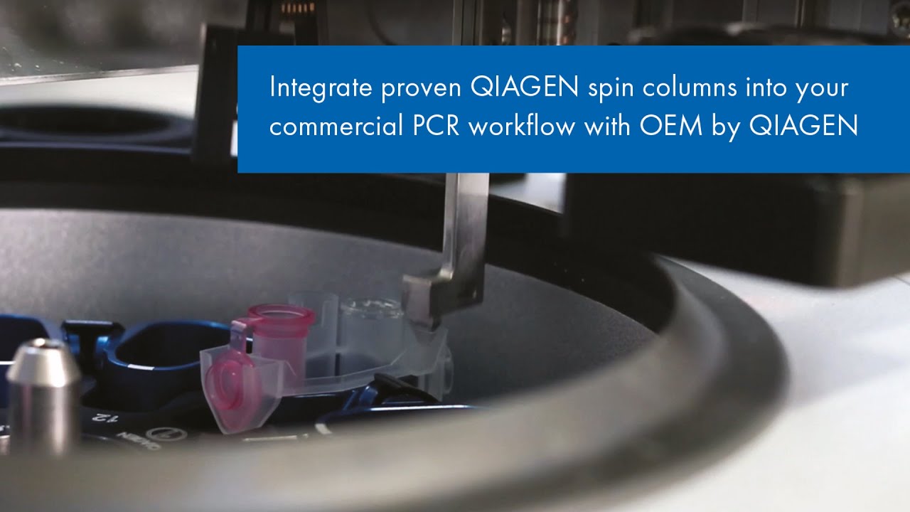 Integrate proven QIAGEN spin columns into your commercial PCR workflow with OEM by QIAGEN