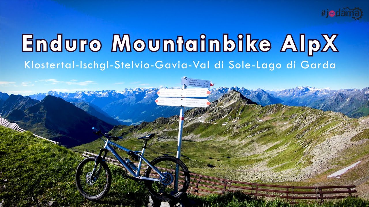 Enduro Mountainbike Transalp ALPX Extrem 4K Adventure (Germany-Austria-Switzerland-Italy)