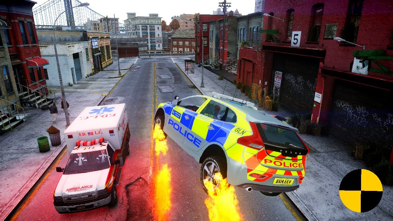 GTA 4 CRASH TESTING REAL CAR 510