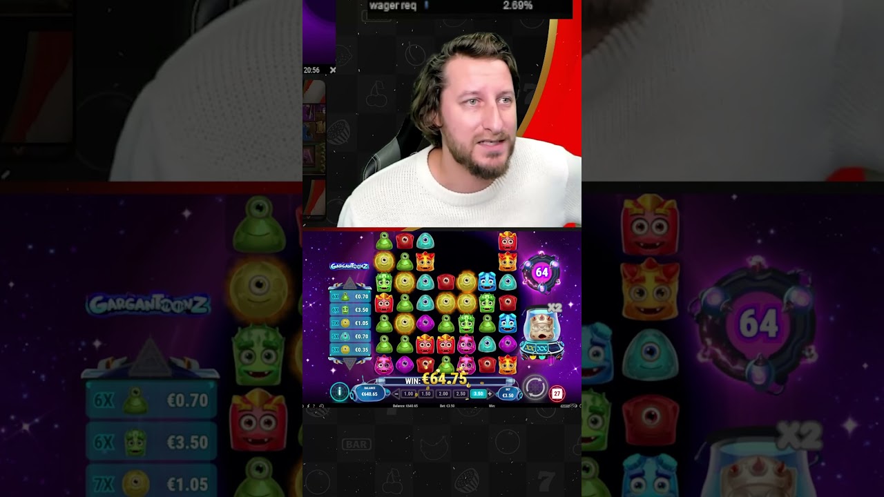 WE WON HUGE! Gargantoonz BIG WIN! #shorts #casino #slots