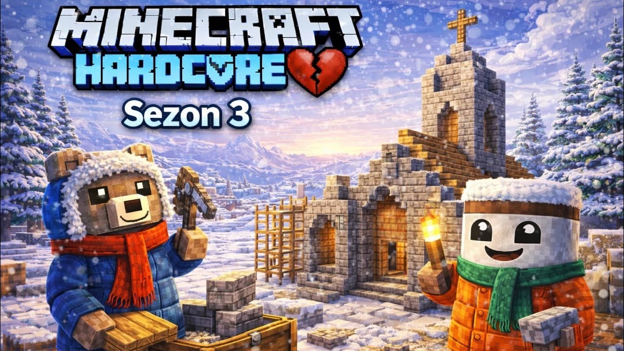 Minecraft Hardcore Sezon 3 Budujemy Kościół!