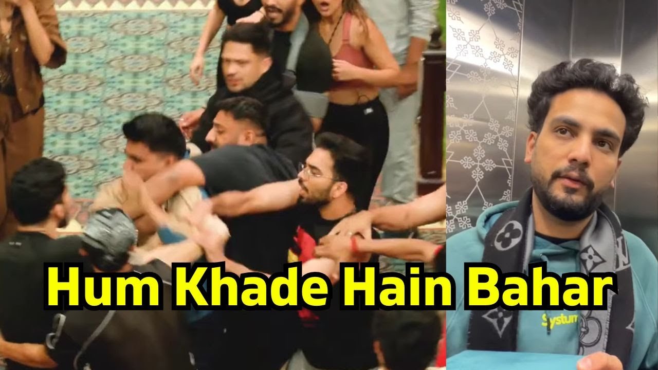 Elvish Yadav Reaction Archit Kaushik vs Siwet Timar Big Physical Fight