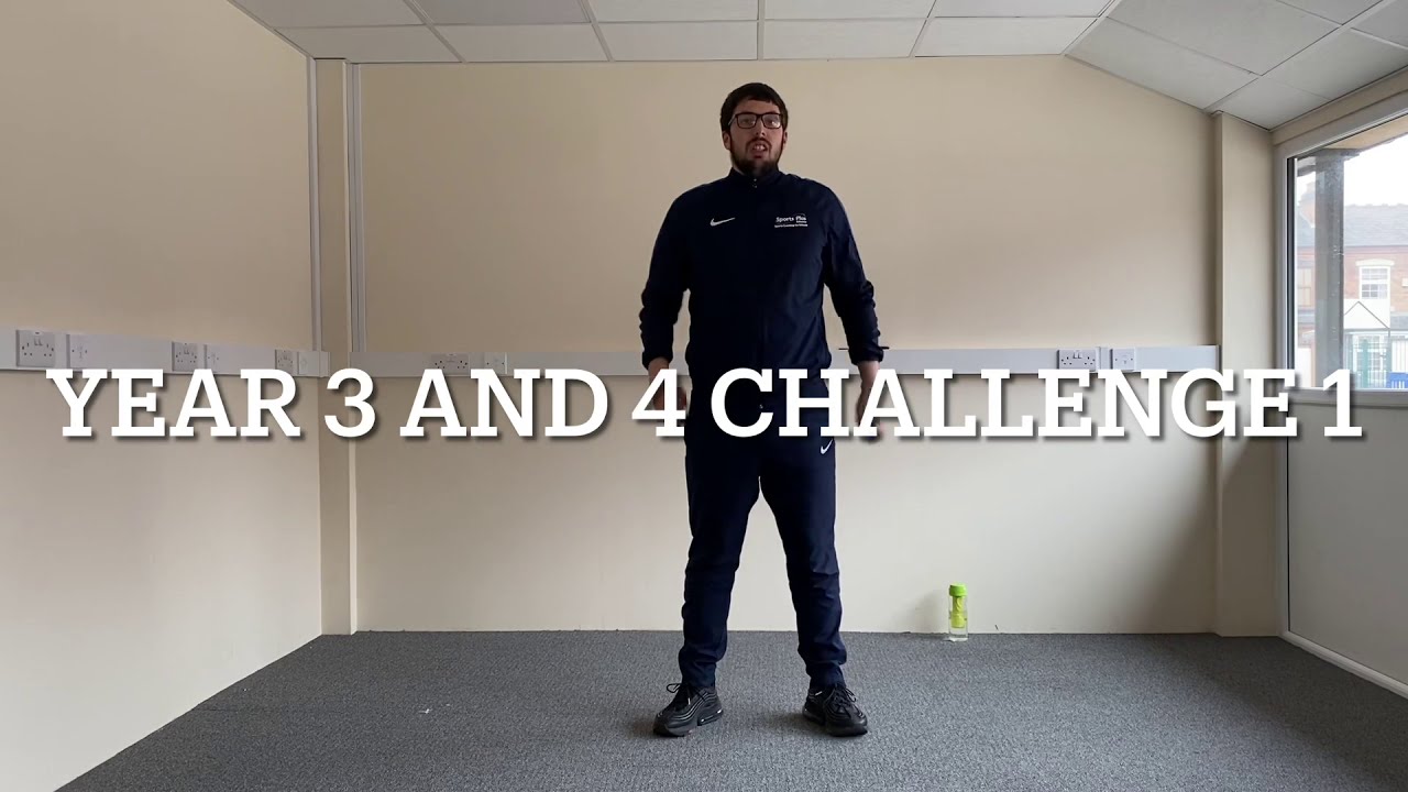 Virtual PE - Year 3/4 (Session 1) - Challenge Time