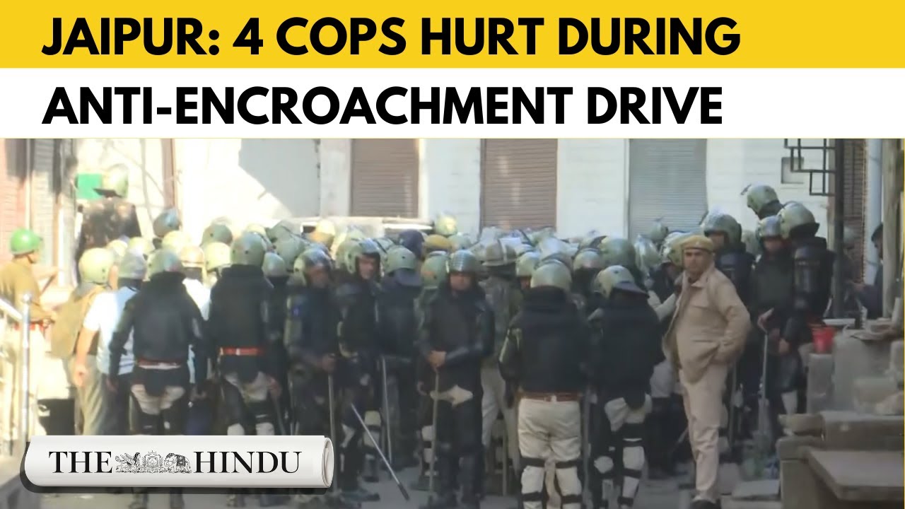 Four cops hurt, internet suspended after anti-encroachment drive turns violent in Rajasthan&rsquo;s Chomu