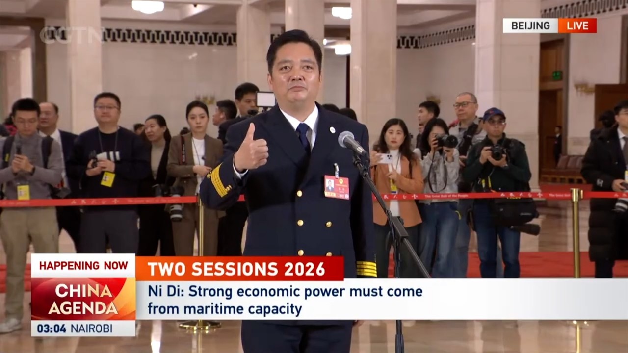 NPC deputy: China has world's largest maritime fleet, biggest cluster of world-class ports