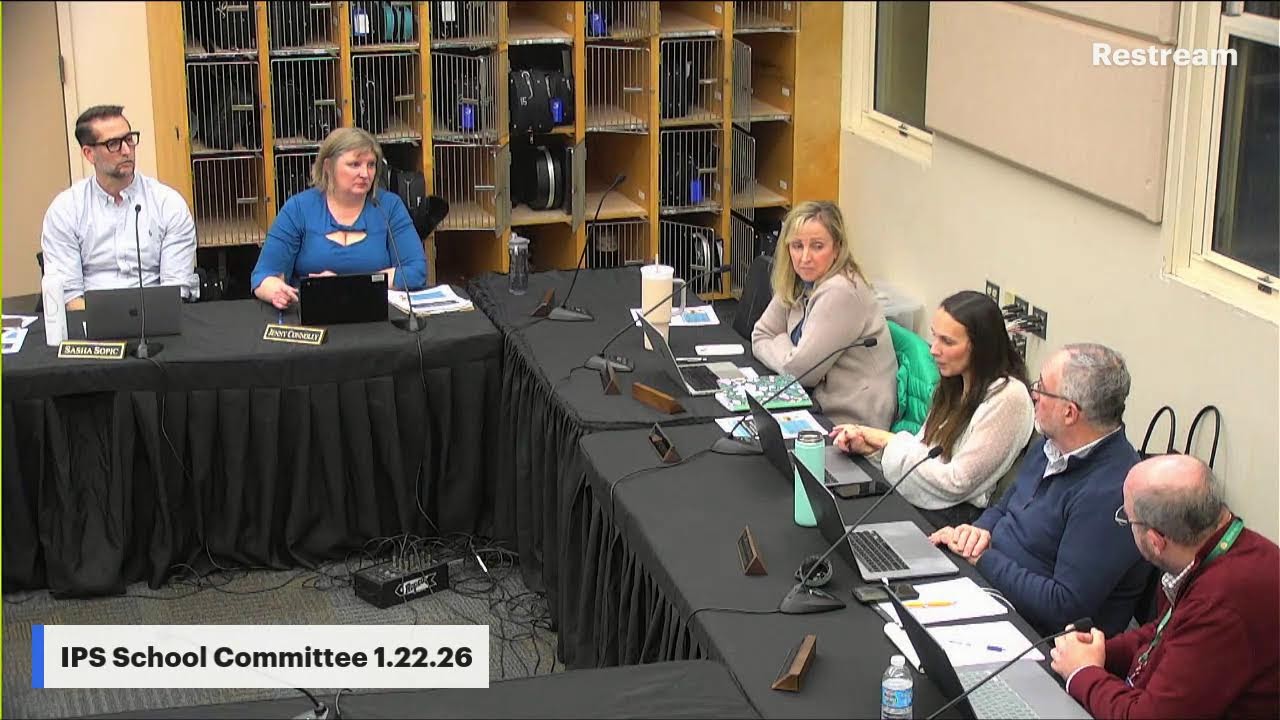 Ipswich School Committee. 1.22.26