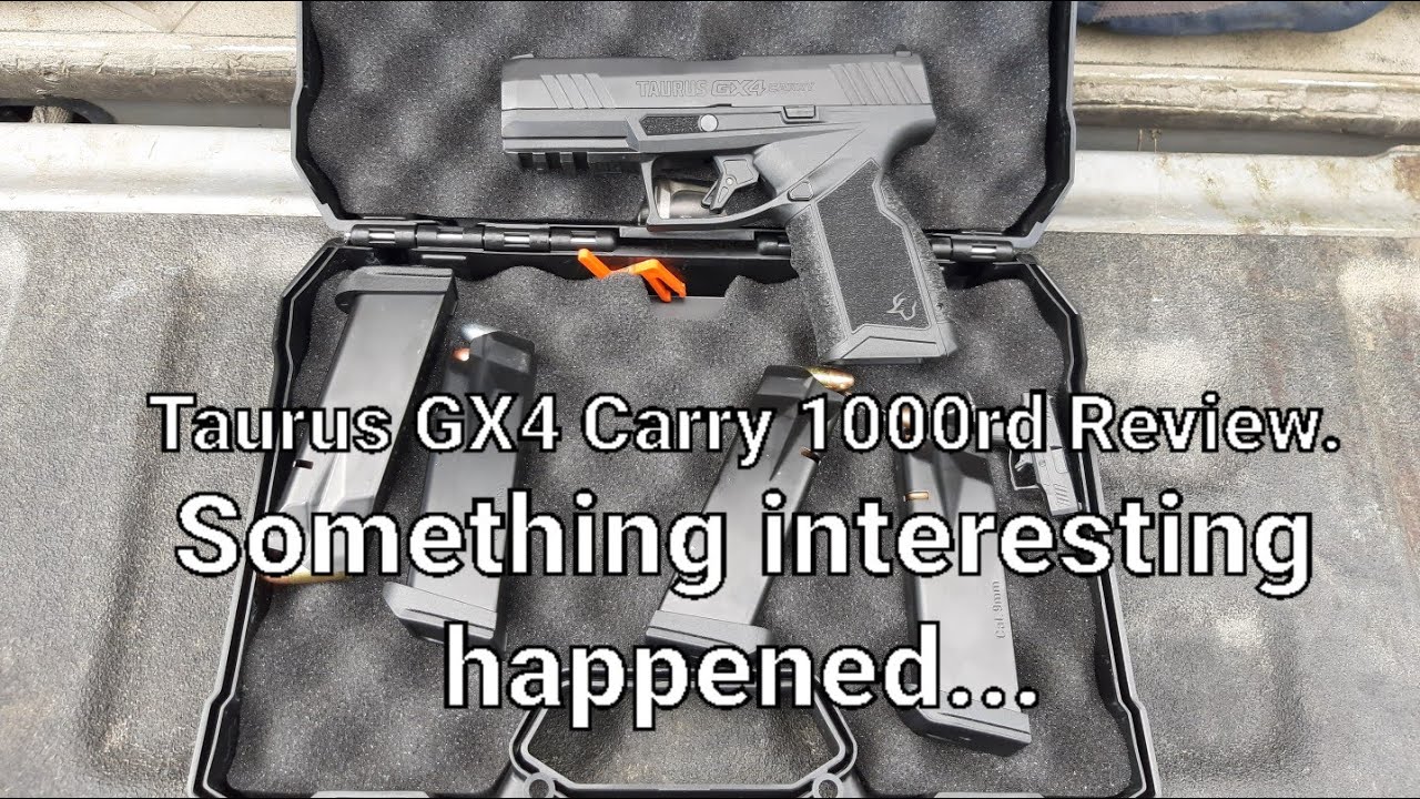Обзор Taurus GX4 Carry 1000rd. Случилось нечто неожиданное.