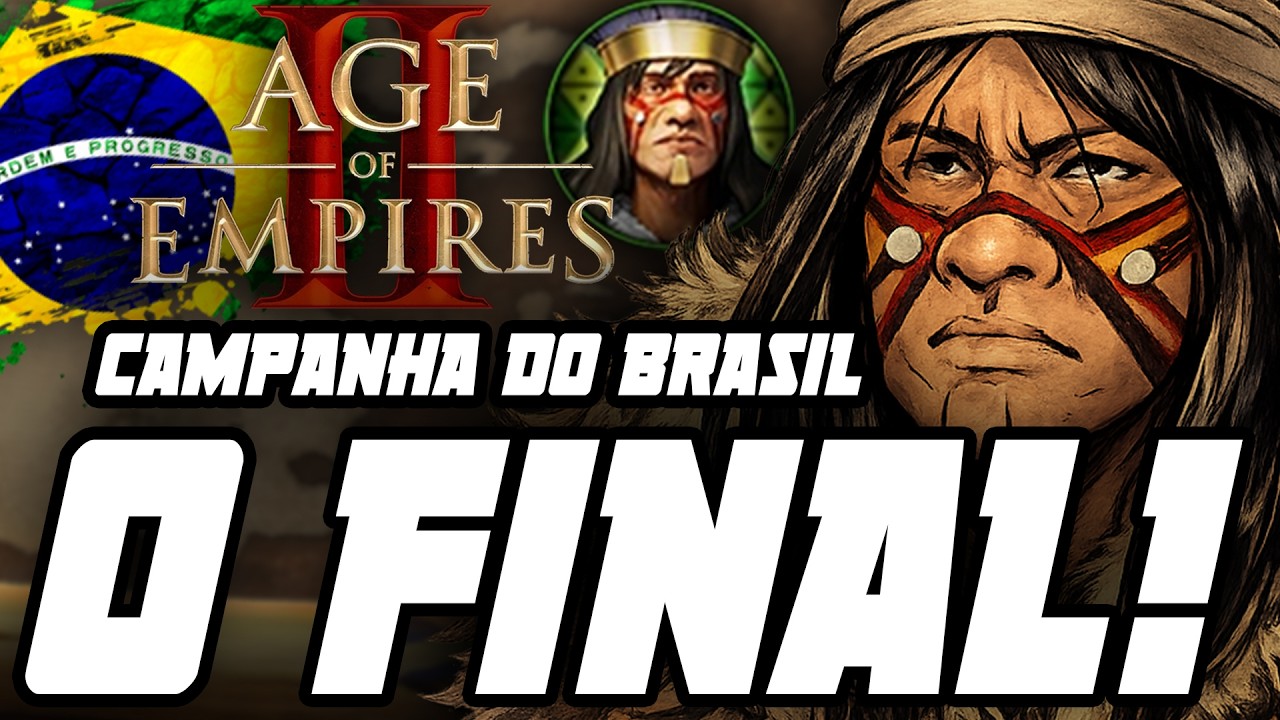 AGE OF EMPIRES 2: CAMPANHA DOS TUPIS - O FINAL! Arariboia e Niterói! AOE2:DE gameplay PT-BR!