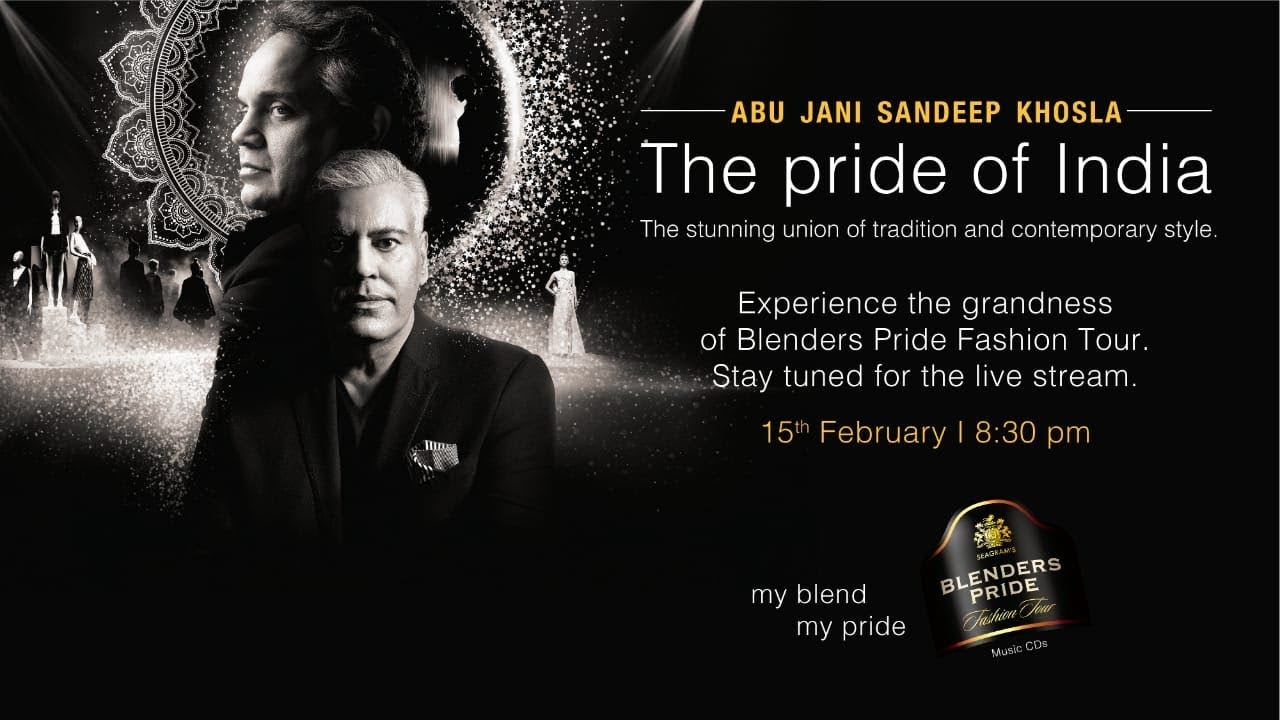 Blenders Pride Fashion Tour with Abu Jani Sandeep Khosla - Live