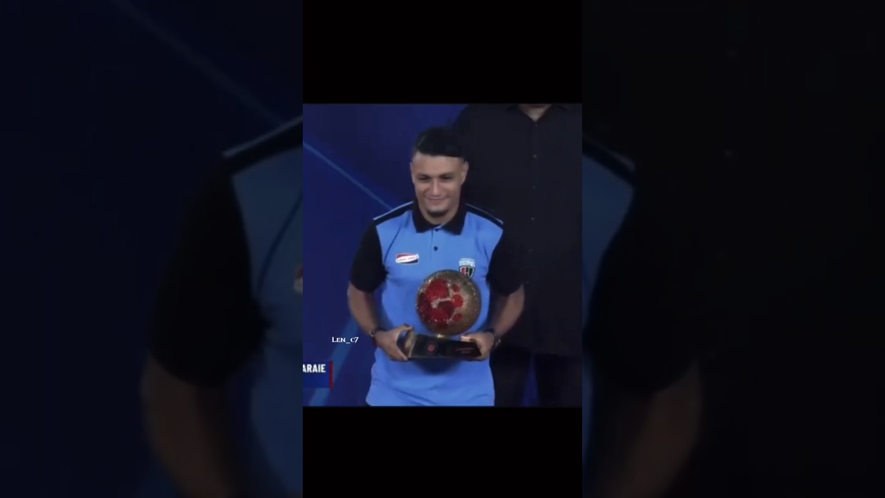 Alaaeddine Ajaraie Golden boot & Golden ball #isl #football #neufc #alaeddine #ajaraie #shorts