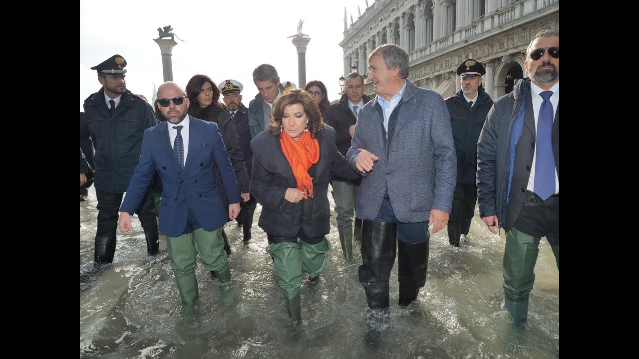 Venezia - Acqua alta eccezionale, Cronaca della giornata - www.HTO.tv