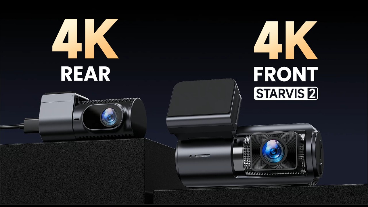 New Arrival! GKU E200 4K+4K Dash Cam &ndash; Crystal Clear Day & Night with STARVIS 2