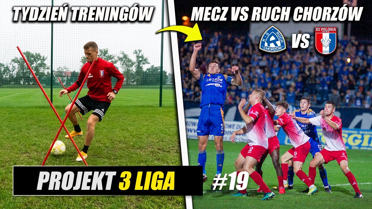 Moje Wszystkie Treningi Indywidualne w Tygodniu, Mecz vs Ruch Chorzów | EP #19