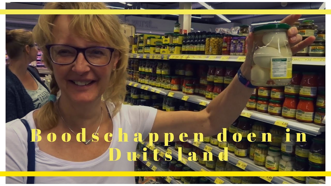 Boodschappen doen in Duitsland  #vloggen met ellen # shoplog
