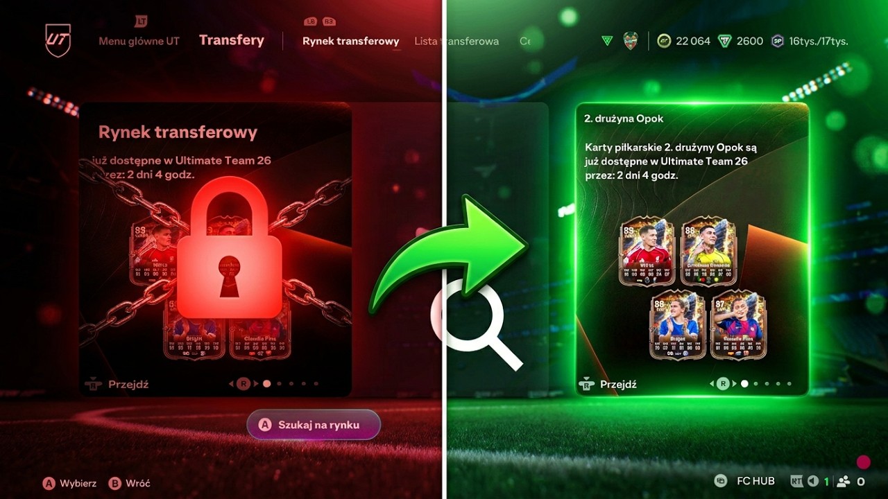 FC 26: Jak odblokować rynek transferowy w Ultimate Team