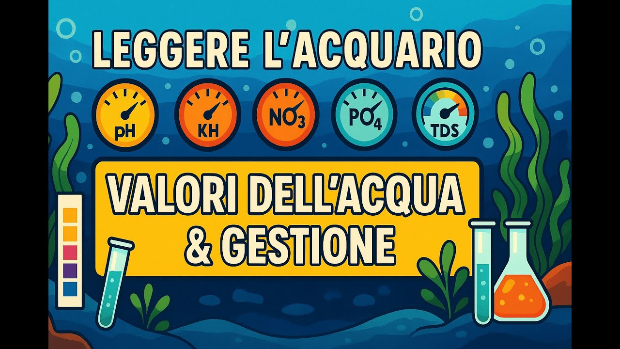 Leggere l’acquario: guida ai valori dell’acqua e alla loro gestione