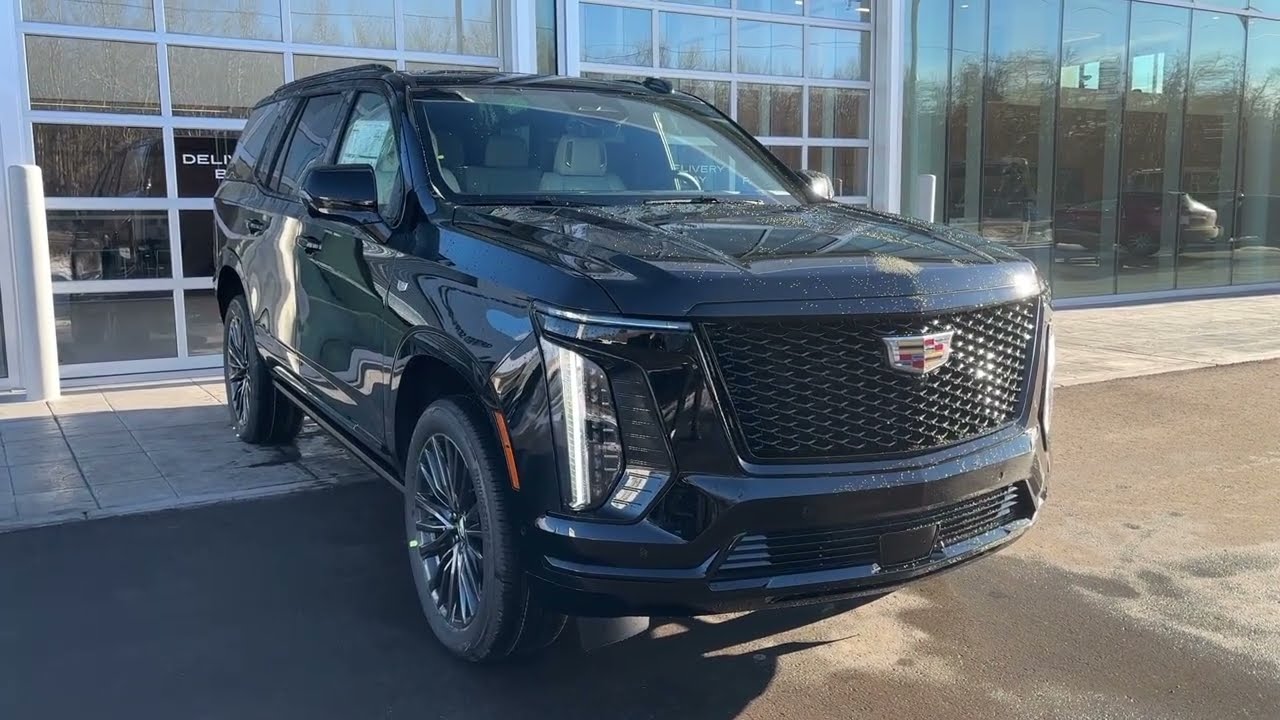 Black 2026 Cadillac Escalade Platinum Sport Calgary AB Wolfe Auto Group | Stock Number: YS215768