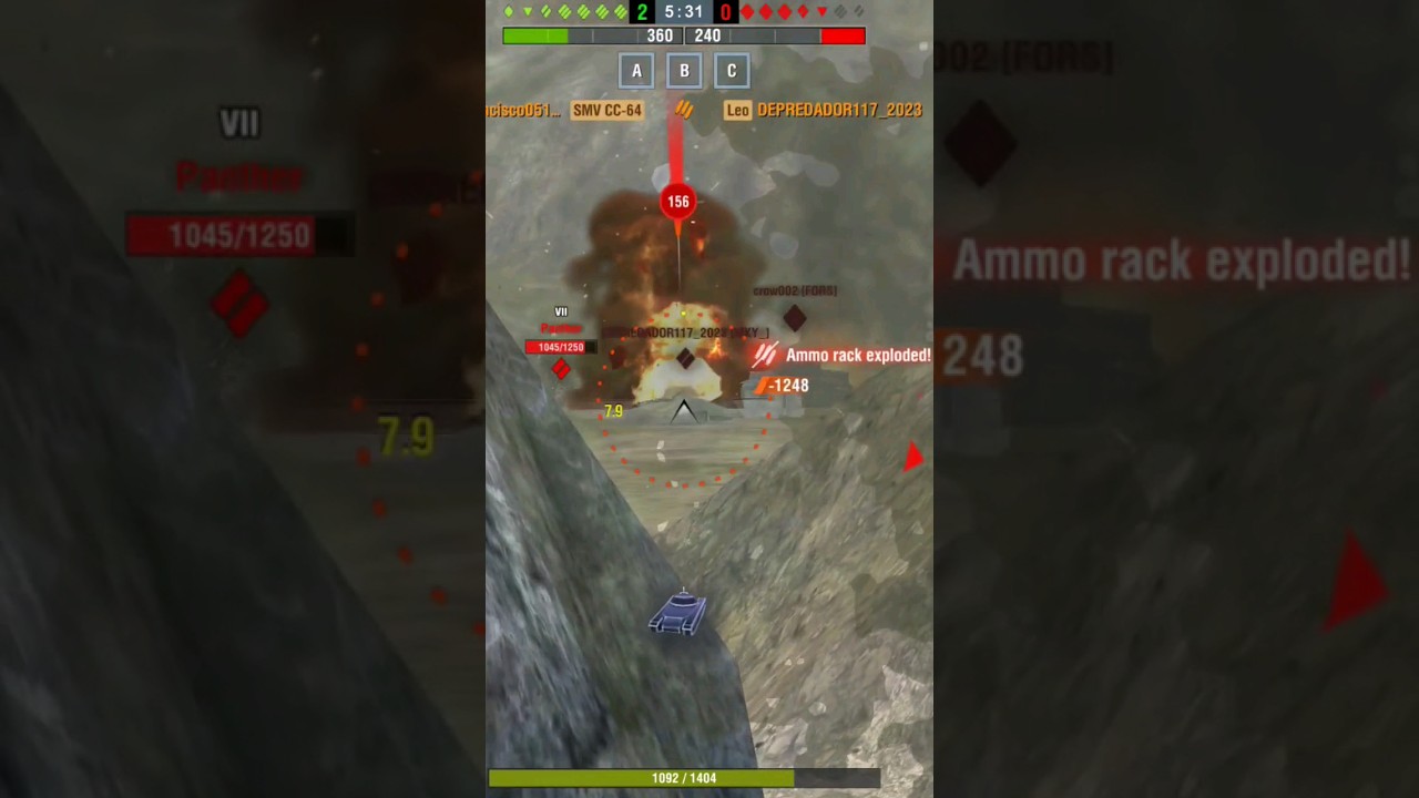SMV CC-64 in Action #wotb #wotblitz #shorts #blitz #short #worldoftanksblitz #wot #gameplay