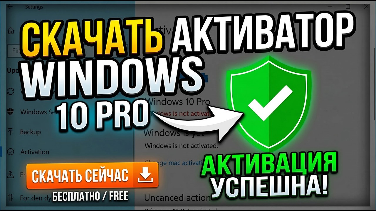 Как скачать Активатор Виндовс 10/11 | Полный гайд | Обзор | Последняя Версия Активатора Виндовс |